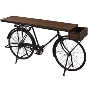 Wow Retro Upcycled Bicycle Table