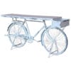Wow Upcycled Retro Bicycle White Wash