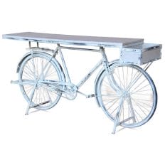 Wow Upcycled Retro Bicycle White Wash