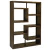Yoga Dark Mango Straight Geo Bookcase 120cm
