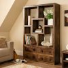 Book Cabinet/Room Divider White and Sonoma Oak 80x24x159 cm Chipboard