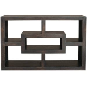 Yoga Straight Mango TV Unit Walnut Brown Wood--YOGA005
