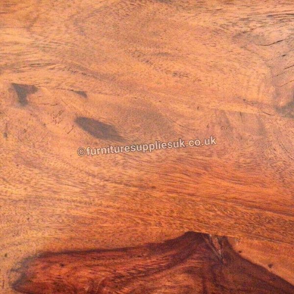 Cube Coffee Table 110x60cm Solid Sheesham Wood