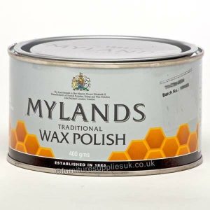 Mylands Rustic Brown Bees Wax Furniture Polish Toluene Free