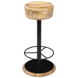 Bar Chairs 2 pcs 38x38x76 cm Solid Mango Wood