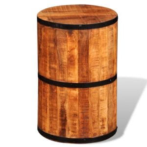 Bar Stool Rough Mango Wood