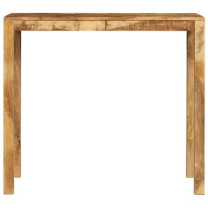 Bar Table Solid Mango Wood 120x60x108 cm