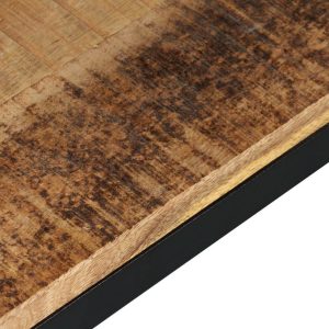 Industrial Bench Solid Mango Wood 160X35X45 Cm