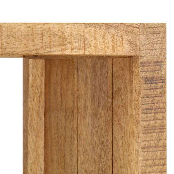 Bookshelf 40X30X175 Cm Solid Mango Wood