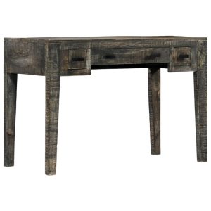 Casa Black Desk 110x50x75 cm Solid Mango Wood