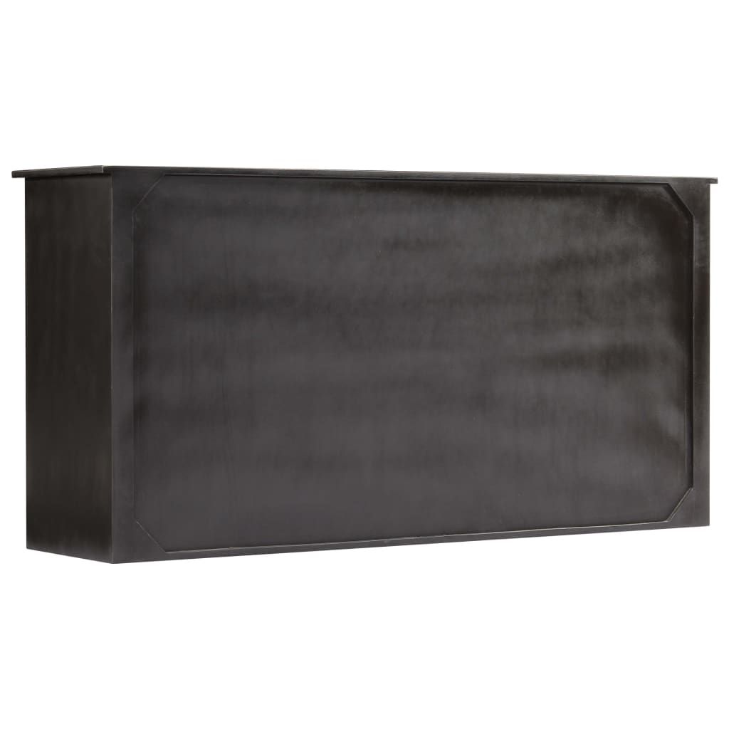 Casa Black Sideboard 160x40x80 cm Solid Mango Wood