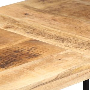Corner Desk L Shape 120X60X76 Cm Solid Mango Wood