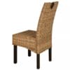 Dining Chair 6 pcs Kubu Rattan Mango Wood