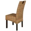 Dining Chair 6 pcs Kubu Rattan Mango Wood
