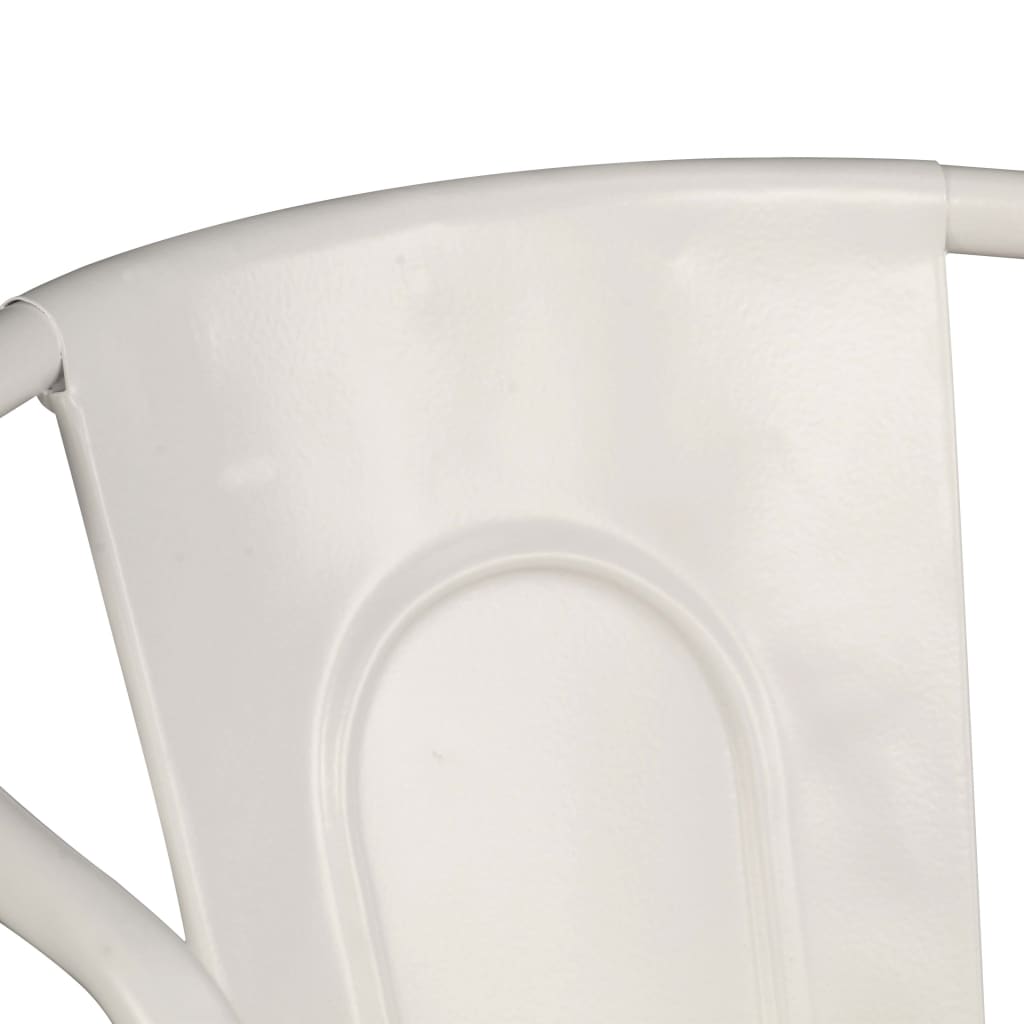 Dining Chairs 2 pcs Solid Mango Wood 51x52x84 cm White