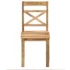 Dining Chairs 2 pcs Solid Mango Wood