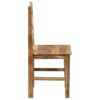 Dining Chairs 2 pcs Solid Mango Wood
