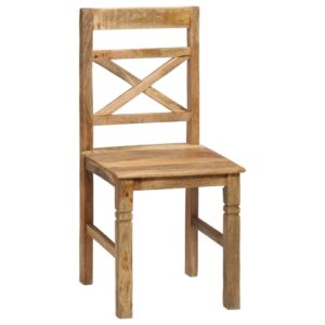 Dining Chairs 6 pcs Solid Mango Wood