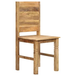 Dining Chairs 6 pcs Solid Mango Wood