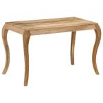 Dining Table 118x60x76 cm Solid Mango Wood 7