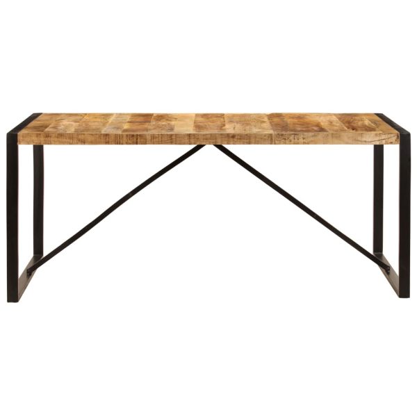 Dining Table 180X90X75 Cm Solid Mango Wood