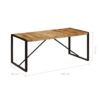 Dining Table 180x90x75 cm Solid Mango Wood