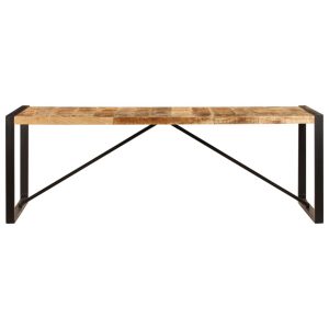 Dining Table 220X100X75 Cm Solid Mango Wood