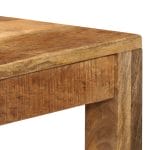 Dining Table Solid Mango Wood 120x60x76 cm 5