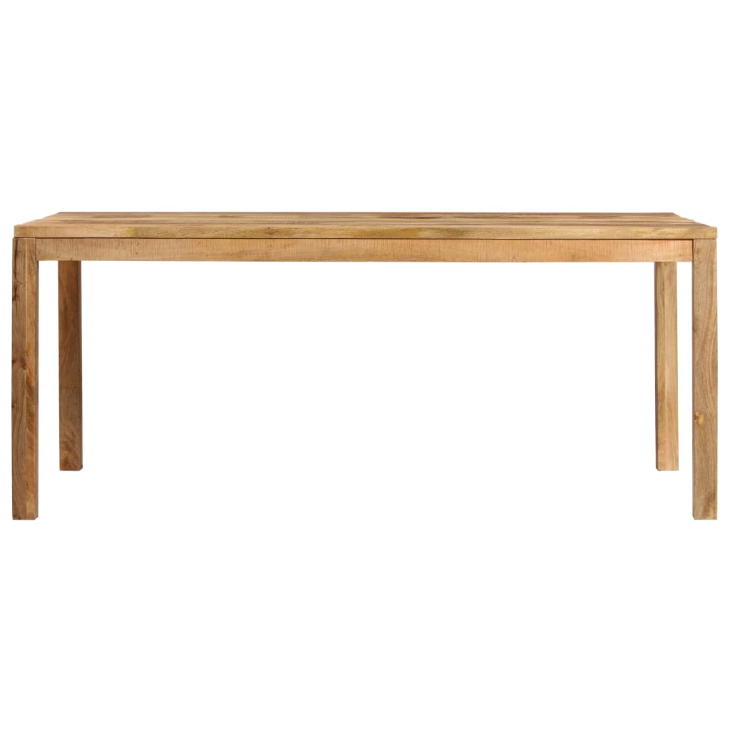 Dining Table Solid Mango Wood 180x90x76 cm
