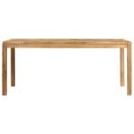 Dining Table Solid Mango Wood 180x90x76 cm 2
