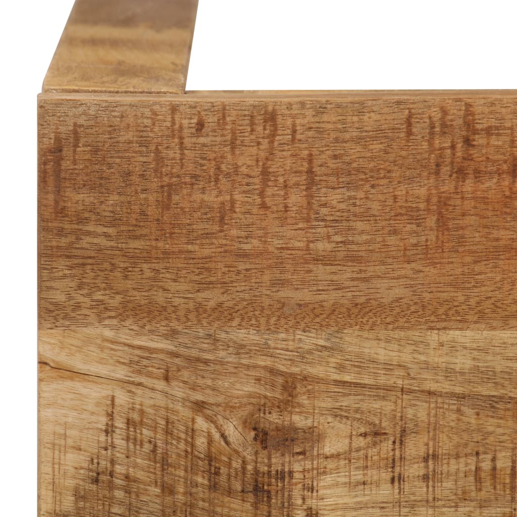 Dining Table Solid Mango Wood 180x90x76 cm