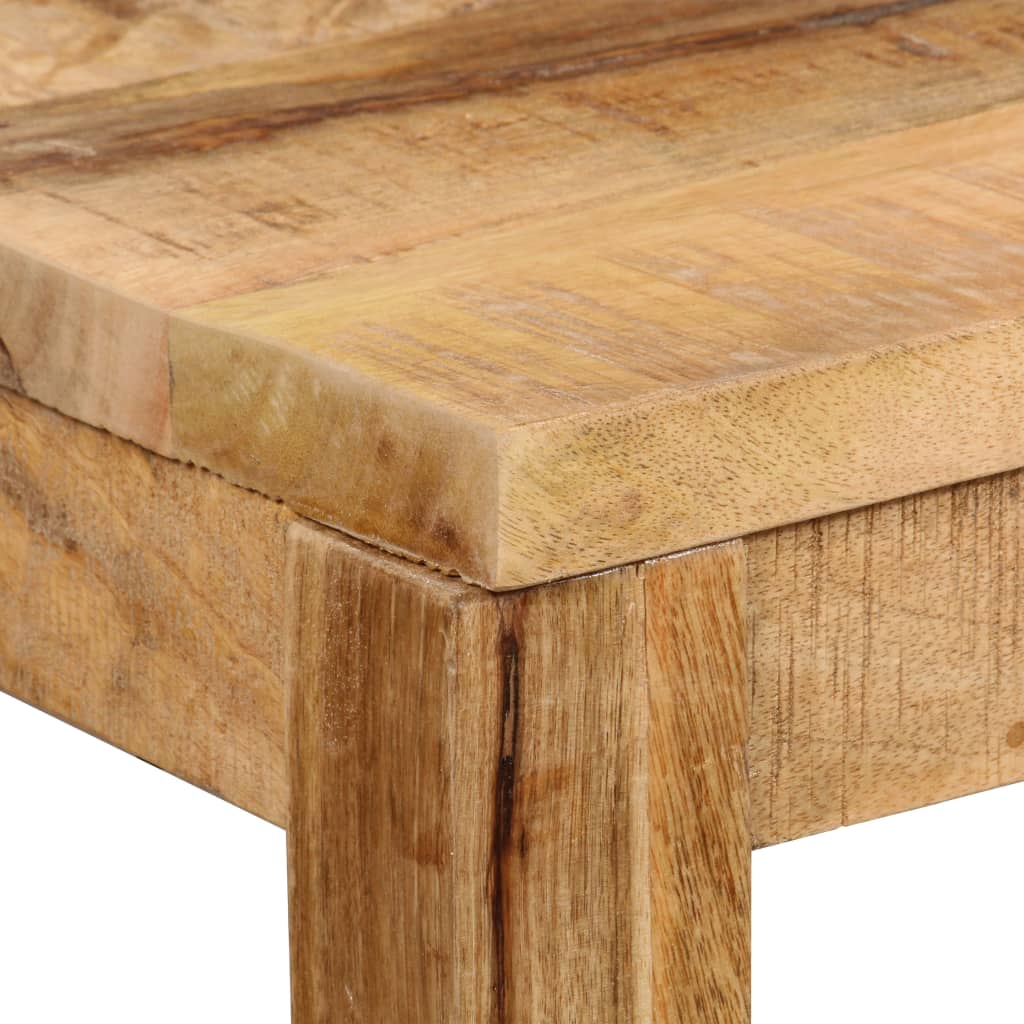 Dining Table Solid Mango Wood 180x90x76 cm