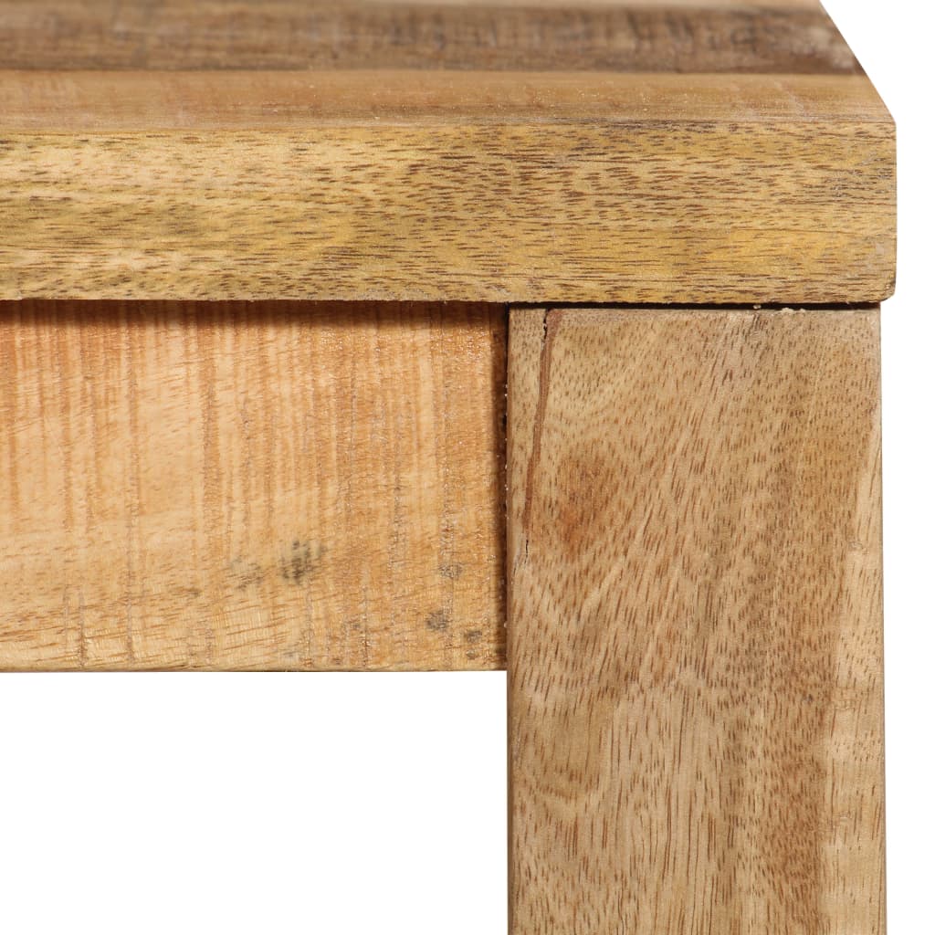 Dining Table Solid Mango Wood 180x90x76 cm
