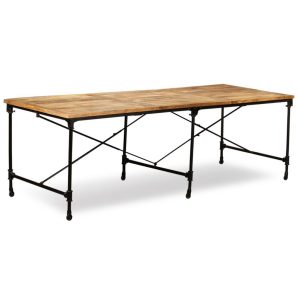 Dining Table Solid Mango Wood 240 cm