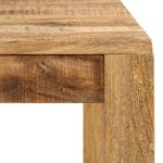 Dining Table Solid Mango Wood 82x80x76 cm 5