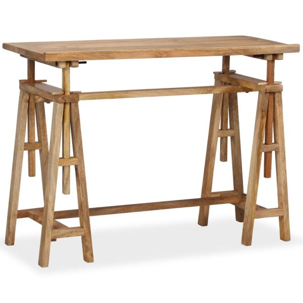 Drafting Table Solid Mango Wood 116x50x76 cm