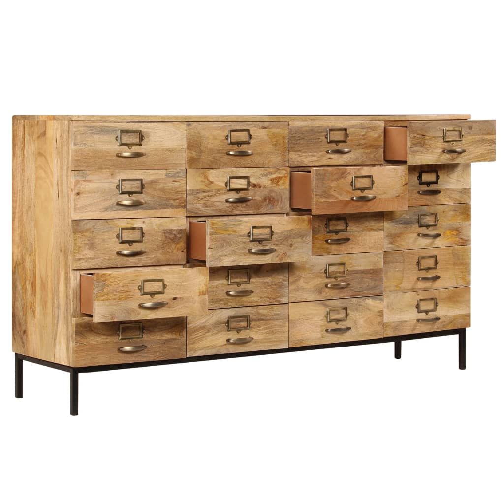 Drawer Cabinet Solid Mango Wood