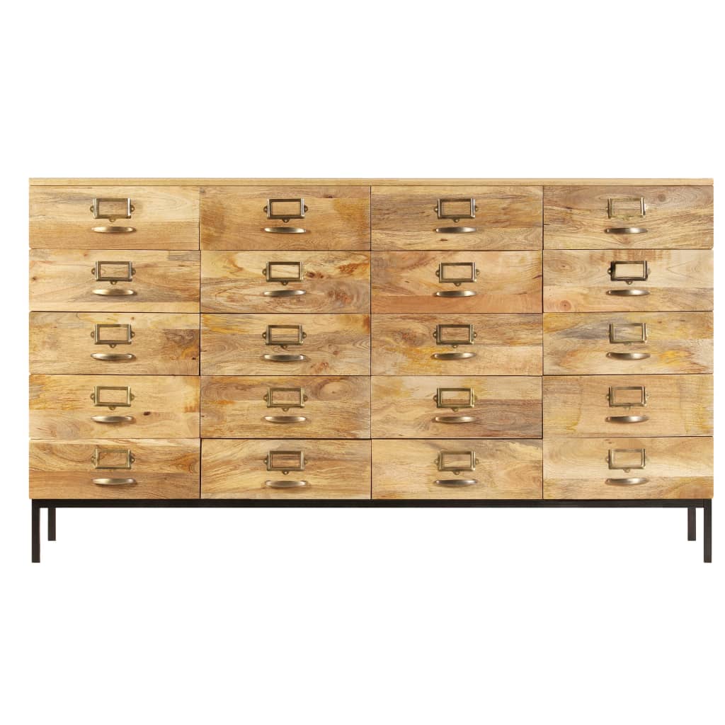 Drawer Cabinet Solid Mango Wood