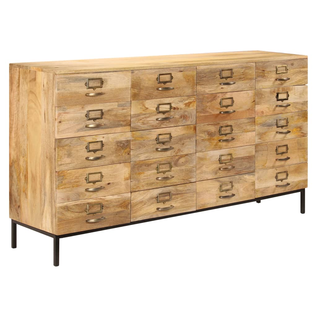 Drawer Cabinet Solid Mango Wood