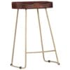 Gavin Bar Stools 2 pcs 45x40x62 cm Solid Mango Wood