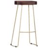 Gavin Bar Stools 2 pcs 45x40x78 cm Solid Mango Wood