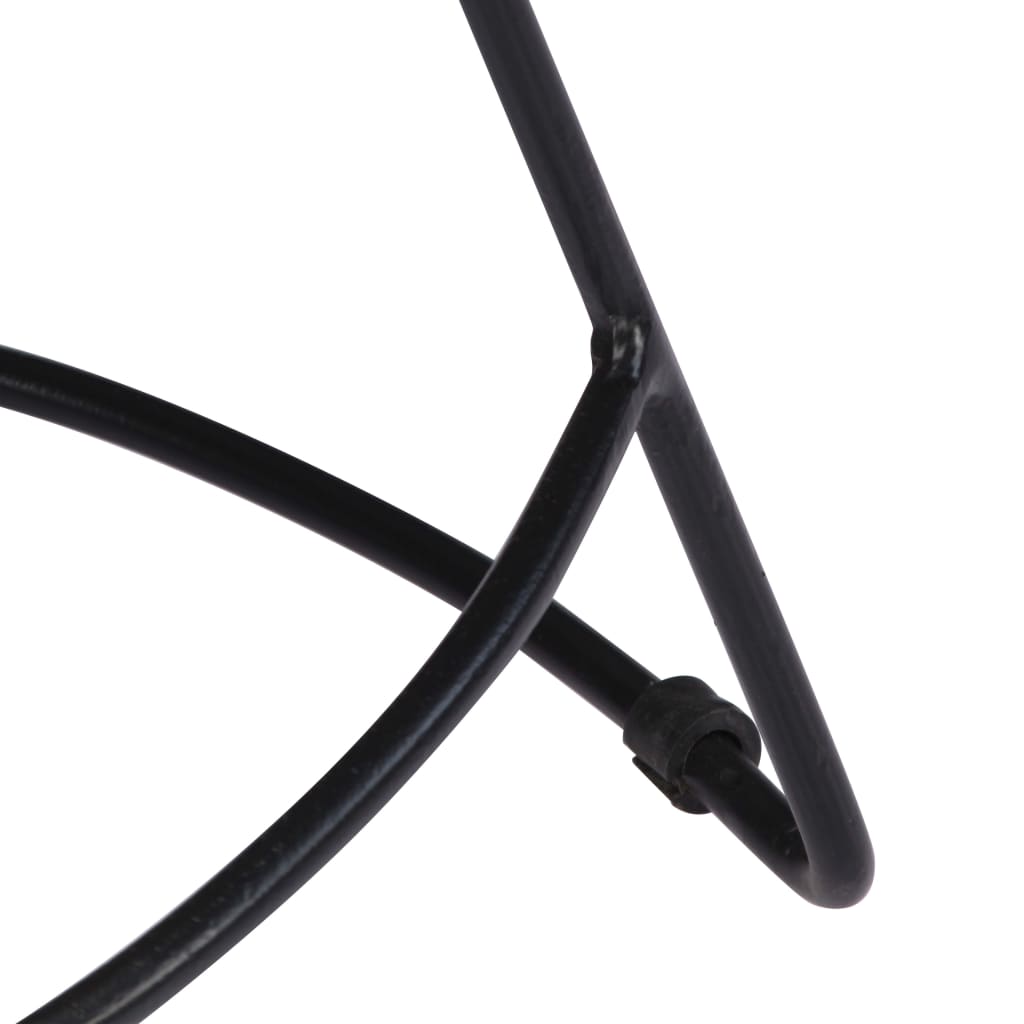 Gavin Bar Stools 2 pcs 46x38x52 cm Solid Mango Wood