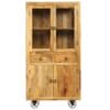 Highboard Solid Mango Wood 95x45x185 cm