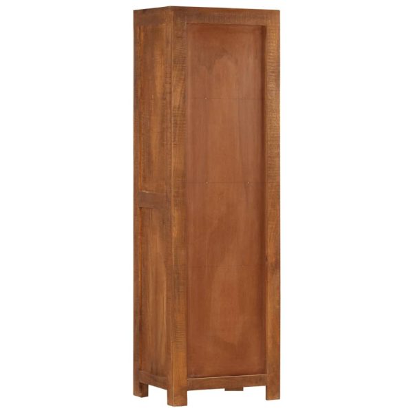Highboard With 3 Drawers 40X30X130 Cm Solid Mango Wood