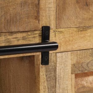 Side Cabinet 160x38x80 cm Solid Mango Wood