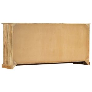 Side Cabinet 170X38X80 Cm Solid Mango Wood