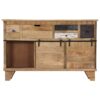 Sideboard 140x38x90 cm Solid Mango Wood