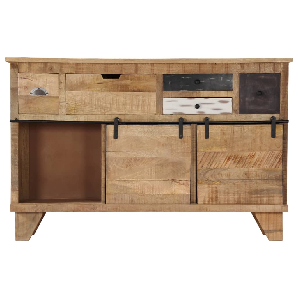 Sideboard 140x38x90 cm Solid Mango Wood