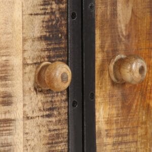 Sideboard 140x40x80 cm Solid Mango Wood