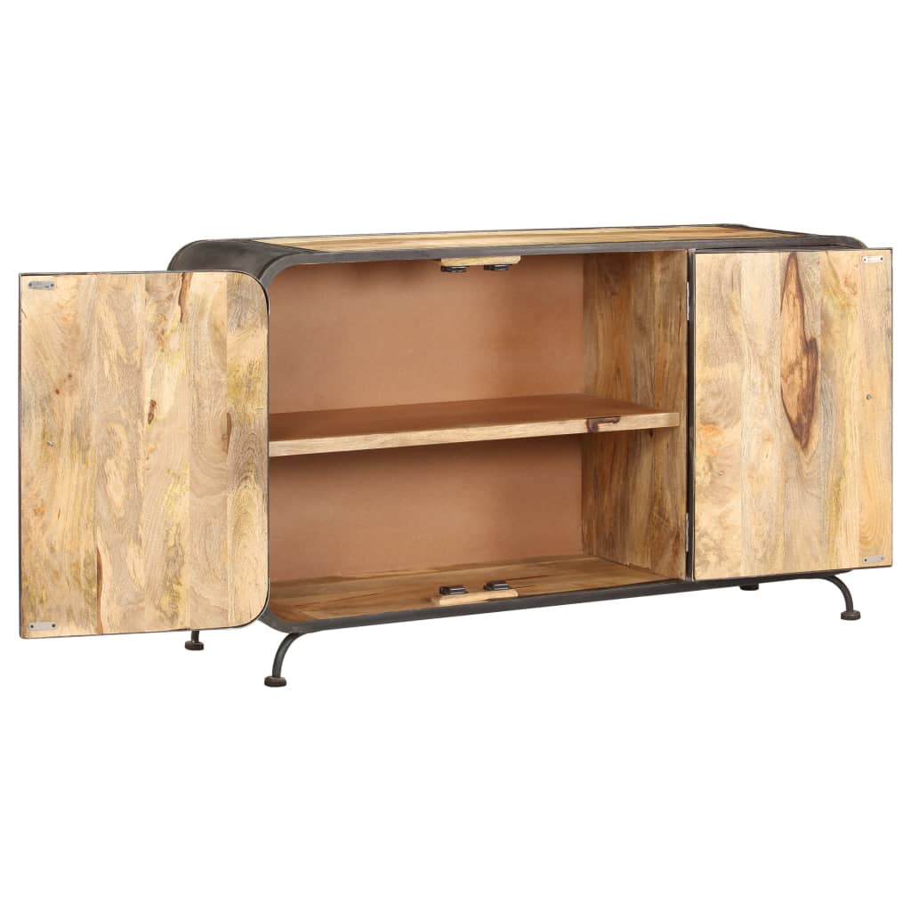 Sideboard 140x40x80 cm Solid Mango Wood